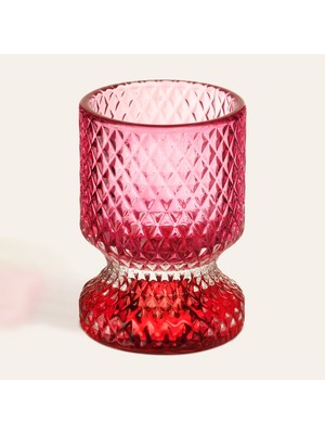 Zsa Zsa Zsu Nanjıng Cam Dekoratif Obje 6X6X8.5 cm Renkli