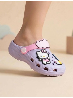 Altın Pabuç Çocuk Cross Terlik Figürlü Rahat Hafif Kaymaz Bahçe Plaj Havuz Günlük Yazlık Terlik