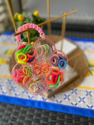 Morfi 7 Gözlü Çanta Figürlü 7 Çeşitli Kız Çocuk Bebek Toka Seti