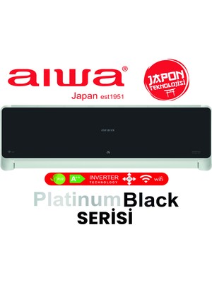 Aiwa Platinum Black Serisi Duvar Tipi Split Klima