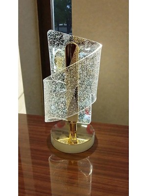 Famemus Accessory Odanıza Renk Katacak Şık Hediyelik Masa Gece Lambası BOYUT:23CM
