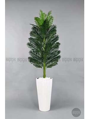 Biçiçek Yapay Areka Ağacı Tek Gövdeli 220 cm