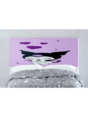 Kuromi Lila Baza Başlık Kılıfı M62