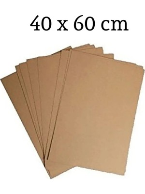 Moda Kraft Ambalaj Kağıdı 40 cm x 60 cm - 30 Adet