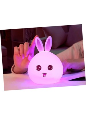 Ttt Sevimli Tavşan Tasarımlı Gece Lambası