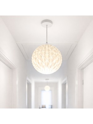 Yapı3D Modern Dekoratif Masa Lambası | Şık Gece Lambası | Sert Plastik Tasarım | LED Uyumlu | Minimal Tasarım |