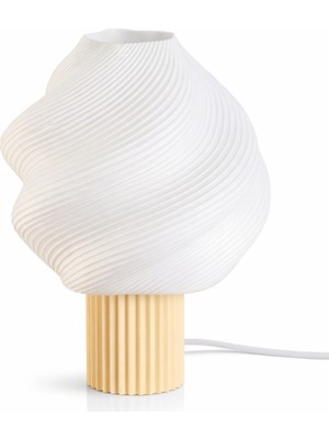 Yapı3D Modern Dekoratif Masa Lambası | Şık Gece Lambası | Sert Plastik Tasarım | LED Uyumlu | Minimal Tasarım |