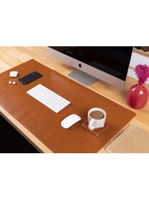 Deri Masa Matı 91*48CM RST2EF Taba