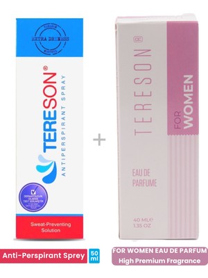 Tereson Terleme Önleyici Sprey 50 ml +Good Girl Edp Kadın Parfüm 50 ml