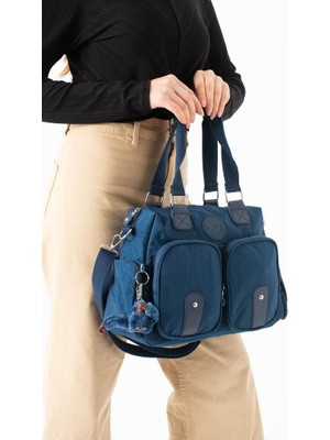 Baginn Klinkır Kadın Omuz Çantası Çok Cepli Hafif Su Itici Kumaş Çapraz Askılı Kol Çantası 32*26 cm