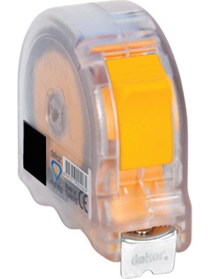 SHC4200 Dekor 408 Şeffaf Şerit Metre 5 Metre 25 mm