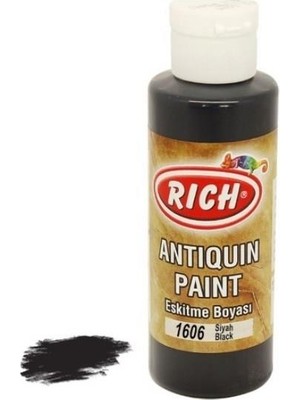 SHC4200 1606 Siyah 120 ml Eskitme Ahşap Boyası
