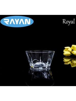 Pileli Store Royal Tekli Cam Kase ROYALEKS-82687