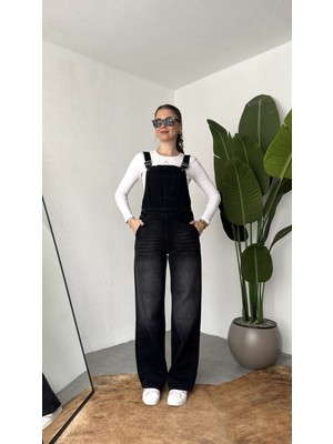 Pileli Store Retro Wide Leg Jean Salopet