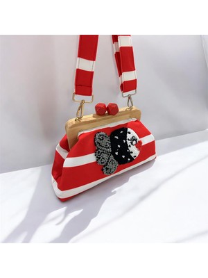 Ozdesen Design Ahşap Burslu  El Çantası