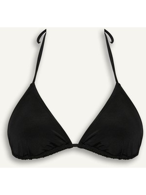 Defacto Ipli Siyah Kadın Bikini Üstü T3666AZ/BK81