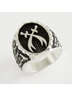 Pileli Store Zülfikar Metal Erkek Yüzük