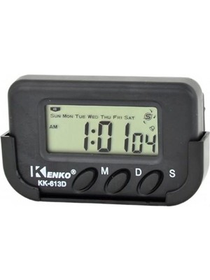 Nuveden Dijital Mini Masa Araba Saati Kronometre