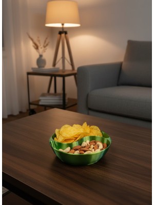 Ny Joy Dekoratif Yeşil Çerezlik Kase 4’lü Set 3X12 cm