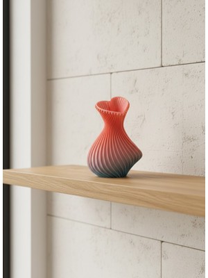 Ny Joy Kalp Tasarımlı Modern Dekor Vazo 15 cm Şık ve Estetik Görünüm