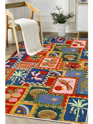 Lioara Home Rugs Modern Dijital Baskılı Halı – Modern, Kaymaz Taban, Salon & Oturma Odası Için Halı