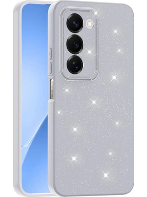 Ahlttiba Redmi 15 Cep Telefonu Için Uyumlu Kılıf Kamera Korumalı Simli Lüks Koton Kapak