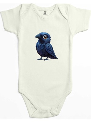 Tatlı Karga Renkli Bebek Body Zıbın