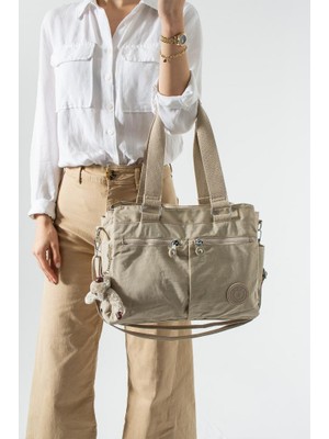 Baginn Klinkır Kadın Kol Çantası Çok Cepli Hafif Su Itici Kumaş Çapraz Askılı Omuz  Çantası 32*26 cm