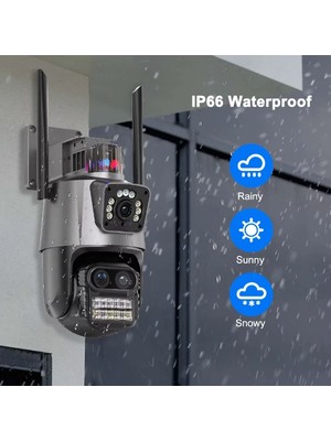Ttt 3 Lens Wi-Fi Güvenlik Kamerası