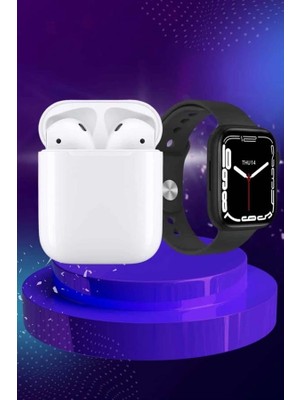 Calperia 2025 Model Akıllı Saat ve 2.nesil Tws Bluetooth Kulaklık Anc Özelliği Amoled Ekran