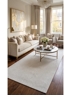 Merinos Naturel Jüt Halı Örme Kilim Sisal Hasır Halı Mutfak Balkon Halısı