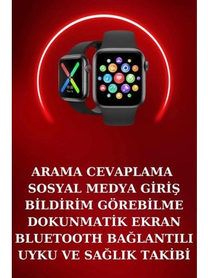 Calperia Yeni Nesil Akıllı Saat ve Ucuz Kaliteli Bluetooth Kablosuz Kulaklık Amoled Ekran