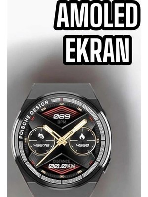 Calperia Bluetooth Bağlantılı Akıllı Saat Tüm Telefonlara Uyumlu Değiştirilebilir Kordon