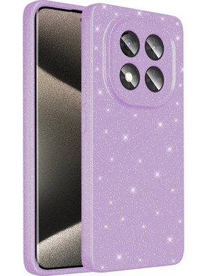 Ahlttiba Xiaomi Redmi Note 14 Pro 4g Cep Telefonu Için Uyumlu Kılıf Kapak Kamera Korumalı Simli Lüks Koton