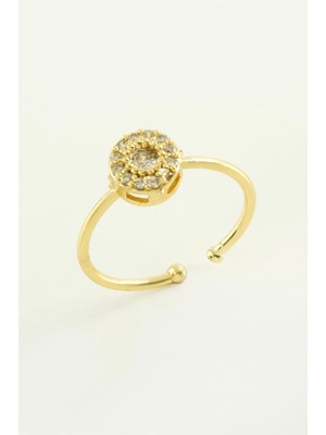 SHC4200 Yuvarlak Zirkon Taşlı Yüzük