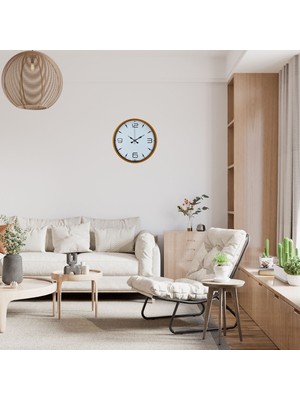 Pileli Store Energy Turuncu 36 cm Duvar Saati