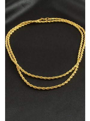 SHC4200 Burgulu Zincir Kolye 80 cm