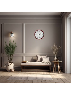 Pileli Store Dynamic Red 36 cm Duvar Saati