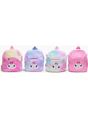 SHC4200 Sevimli Peluş Kuromi Sırt Çantası