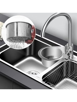 SHC4200 Kuğu Tasarımlı Paslanmaz Lavabo Drenaj Sepeti
