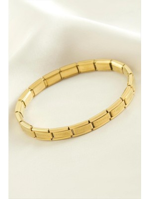 Pileli Store Italyan Çelik Bileklik