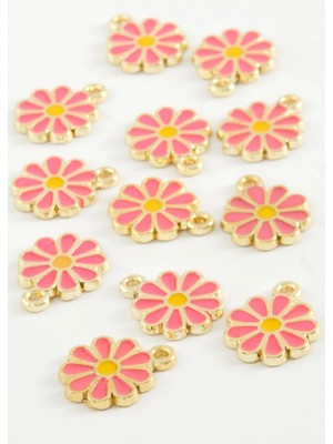 Pileli Store Papatya Tek Kulplu Mineli Bileklik ve Kolye Ucu Aparatı 1 Adet