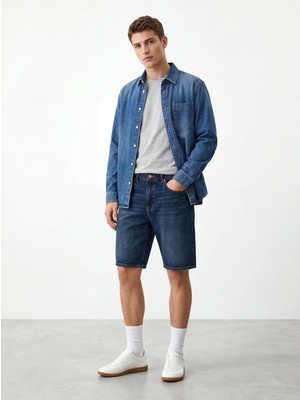 LTB Jarvıs Mid Indigo Bermuda