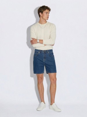 LTB Olıvıan Mid Indigo Bermuda