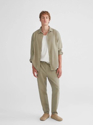 Lc Waikiki Yeni Sezon Rahat Kalıp Keten Görünümlü Erkek Pantolon