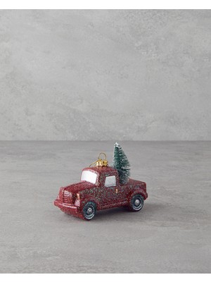 English Home Bello Yılbaşı Ağacı Süsü 5,5 cm Kırmızı