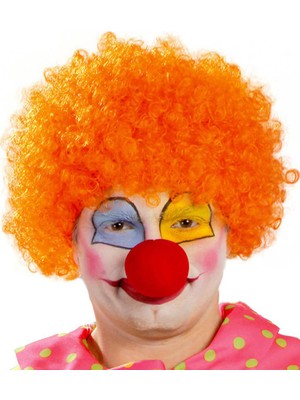 Uravas Store Tcu Renk Kıvırcık Afro Bonus Peruk Takma Kırmızı B Seti