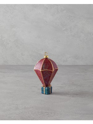 English Home Adrian Yılbaşı Ağacı Süsü 11 cm Kırmızı