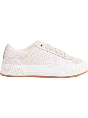 Fabrika Bej Kadın Sneaker Mono-Docıa