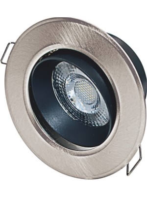 5 Adet Cata Ct 5252 Akik Satin Gövde 7W LED Spot Gün Işığı 3200K